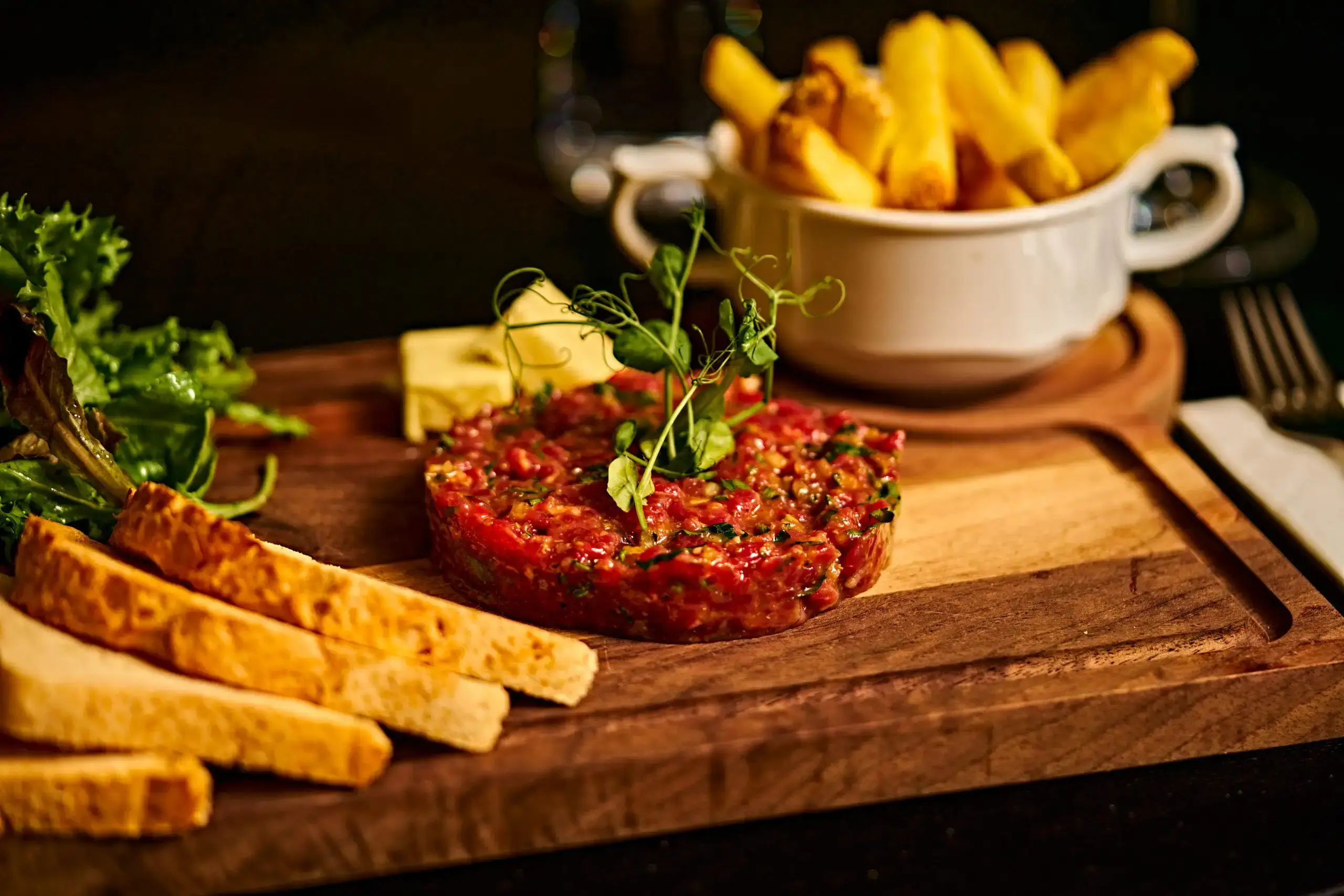 Hotel-Porto-Sofie-Brasserie-Rindstartar