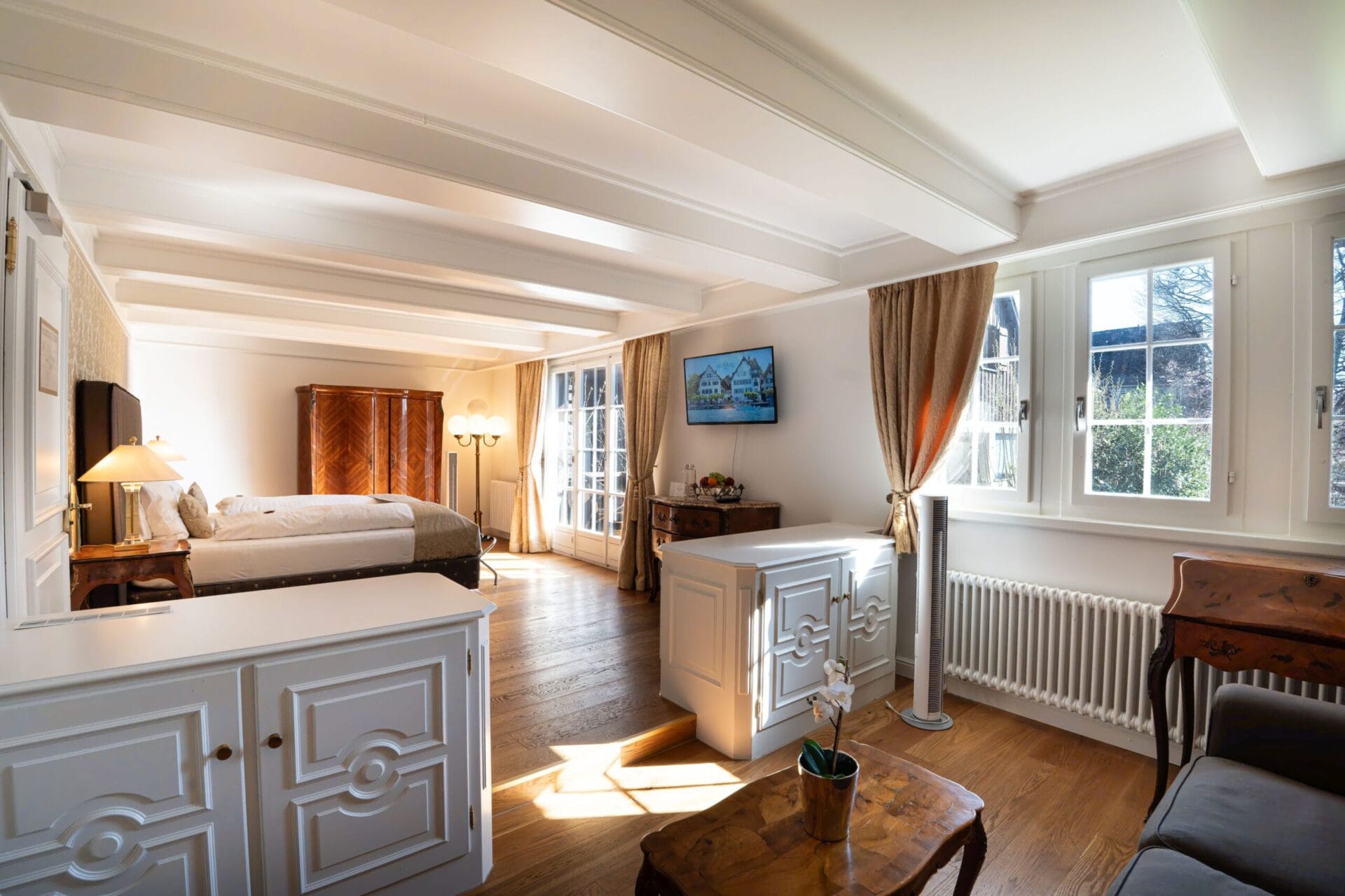 Hotel Porto Sofie Junior Suite mit Balkon und Blick zum Garten-4-