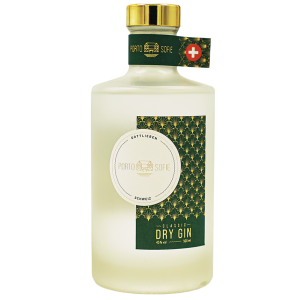 Hausgin des Hotel Porto Sofie – aromatisch, frisch und ausgewogen mit subtilen Botanicals und feiner Wacholdernote.